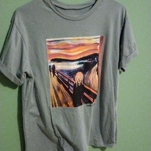 Scream Painting Graphic T-Shirt